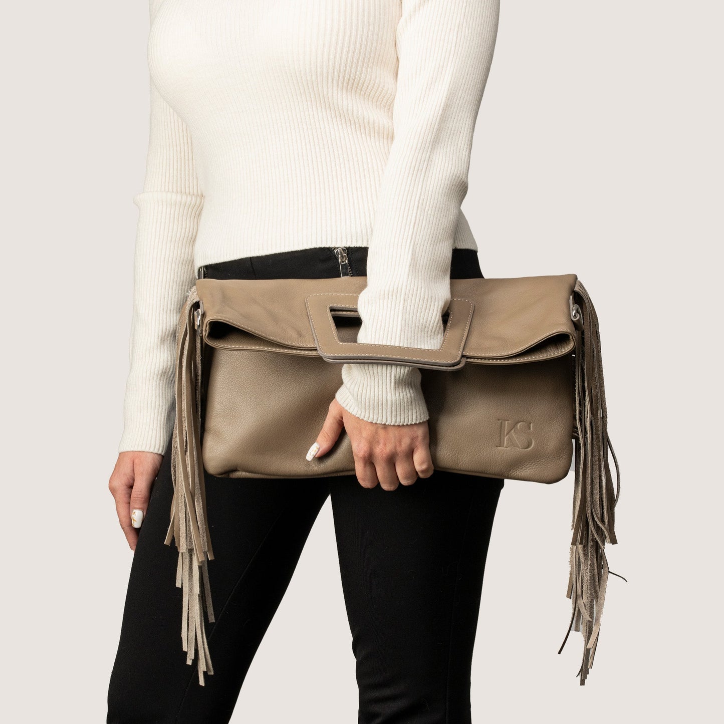 Borsa Iris Taupe - KALI SHOES®