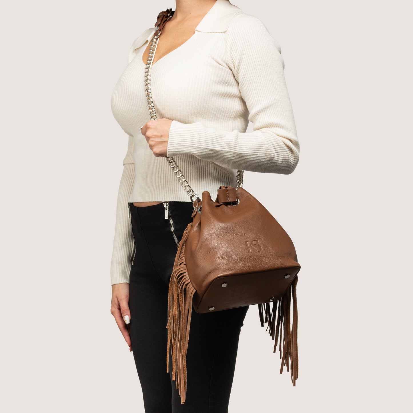 Borsa Muse Cuoio - KALI SHOES®