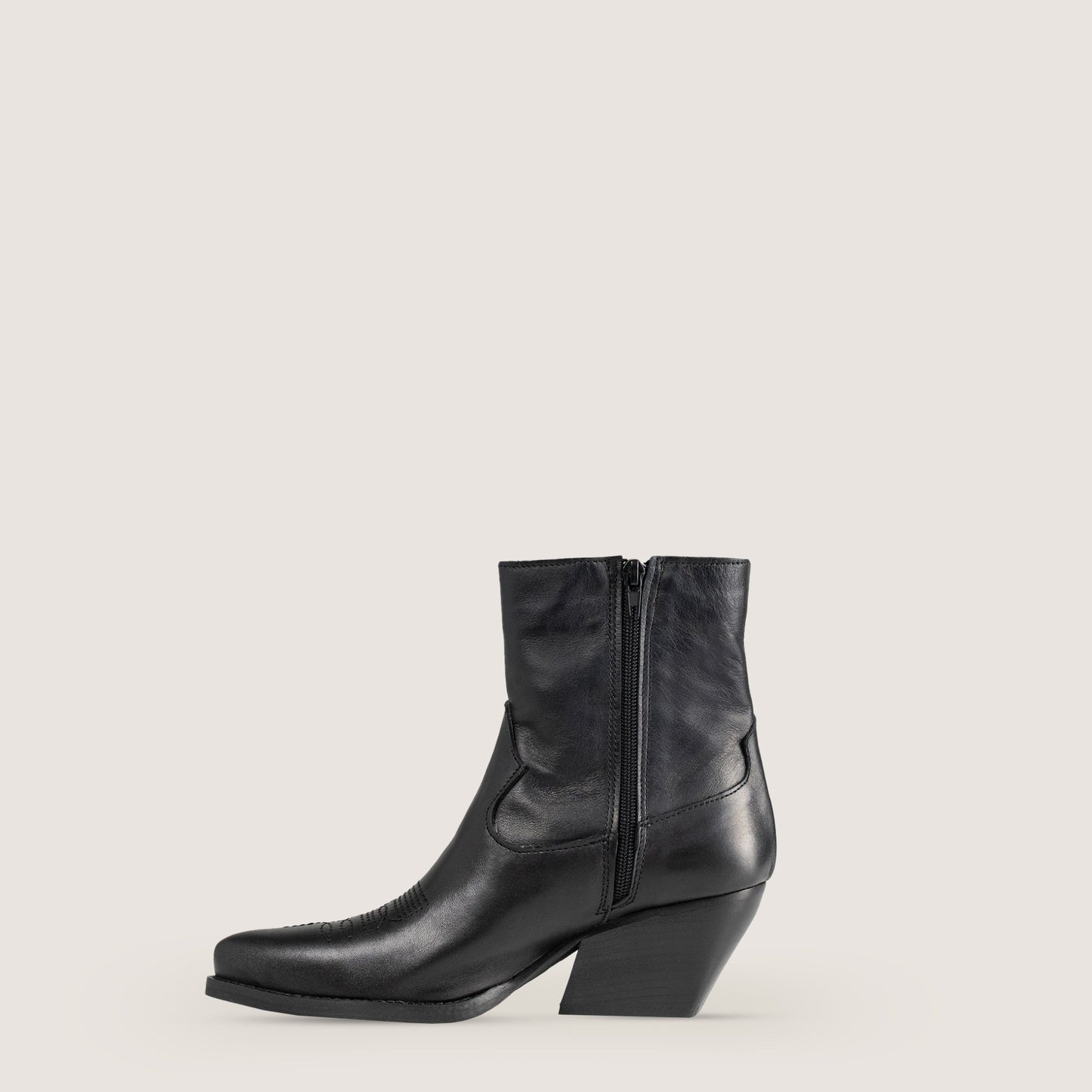 Stivaletti Texani Janice Nero - KALI SHOES®