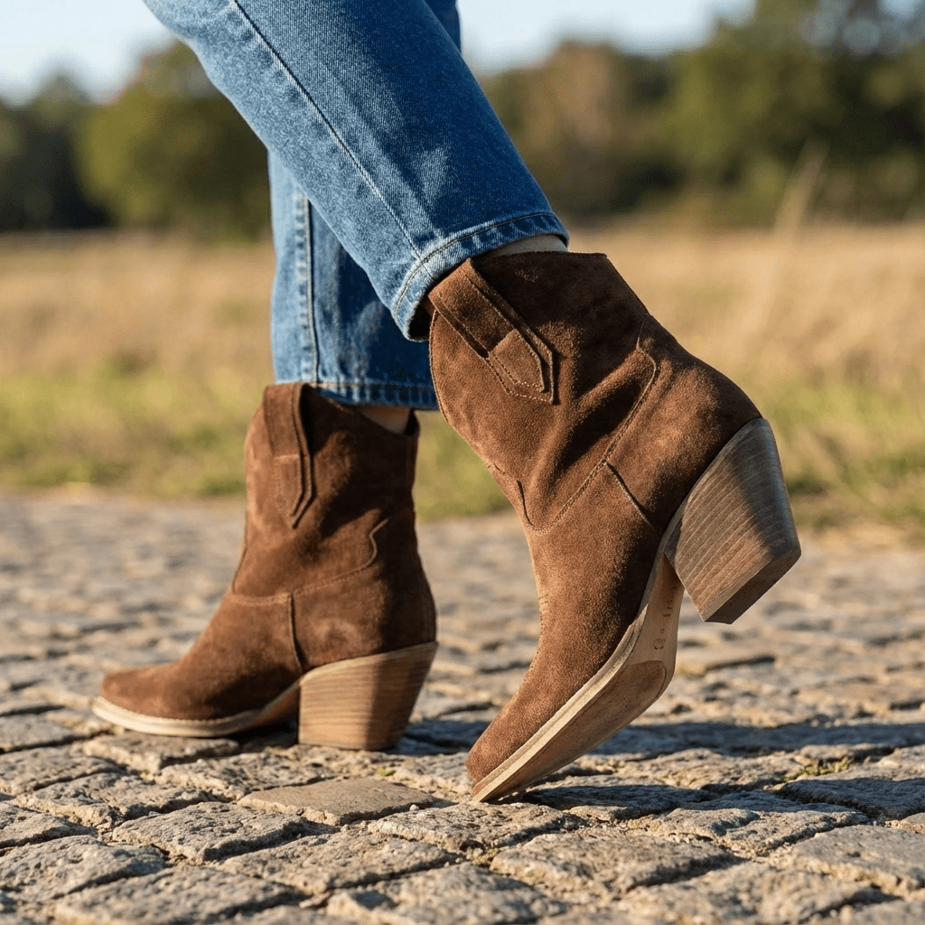 Stivaletti Texani Leila Sigaro - KALI SHOES®