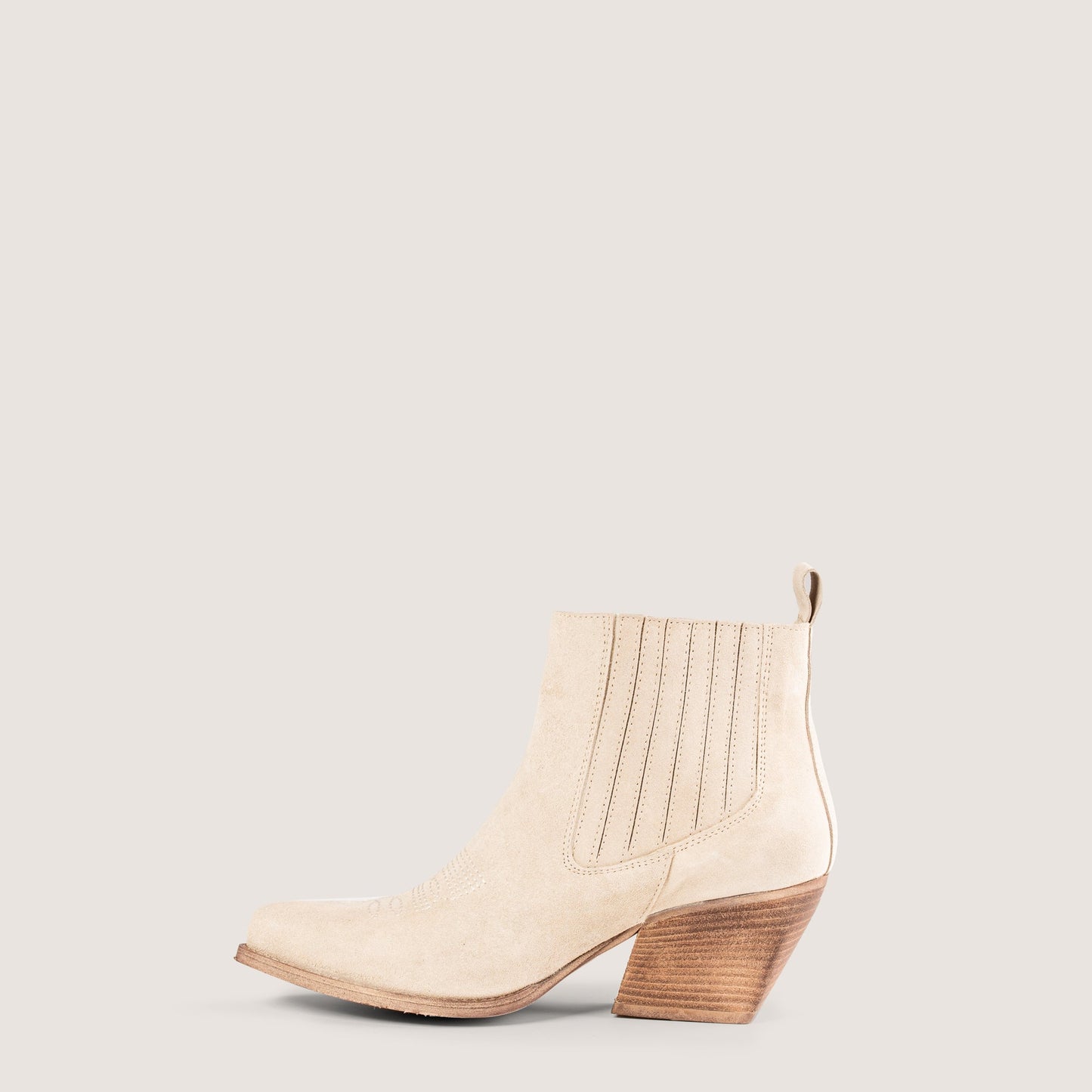 Stivaletti Texani Sandy Beige - KALI SHOES®