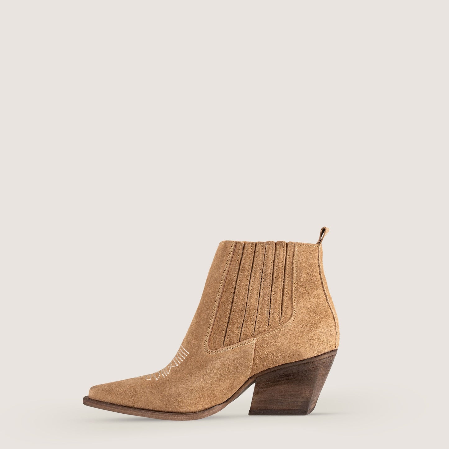 Stivaletti Texani Sandy Taupe - KALI SHOES®