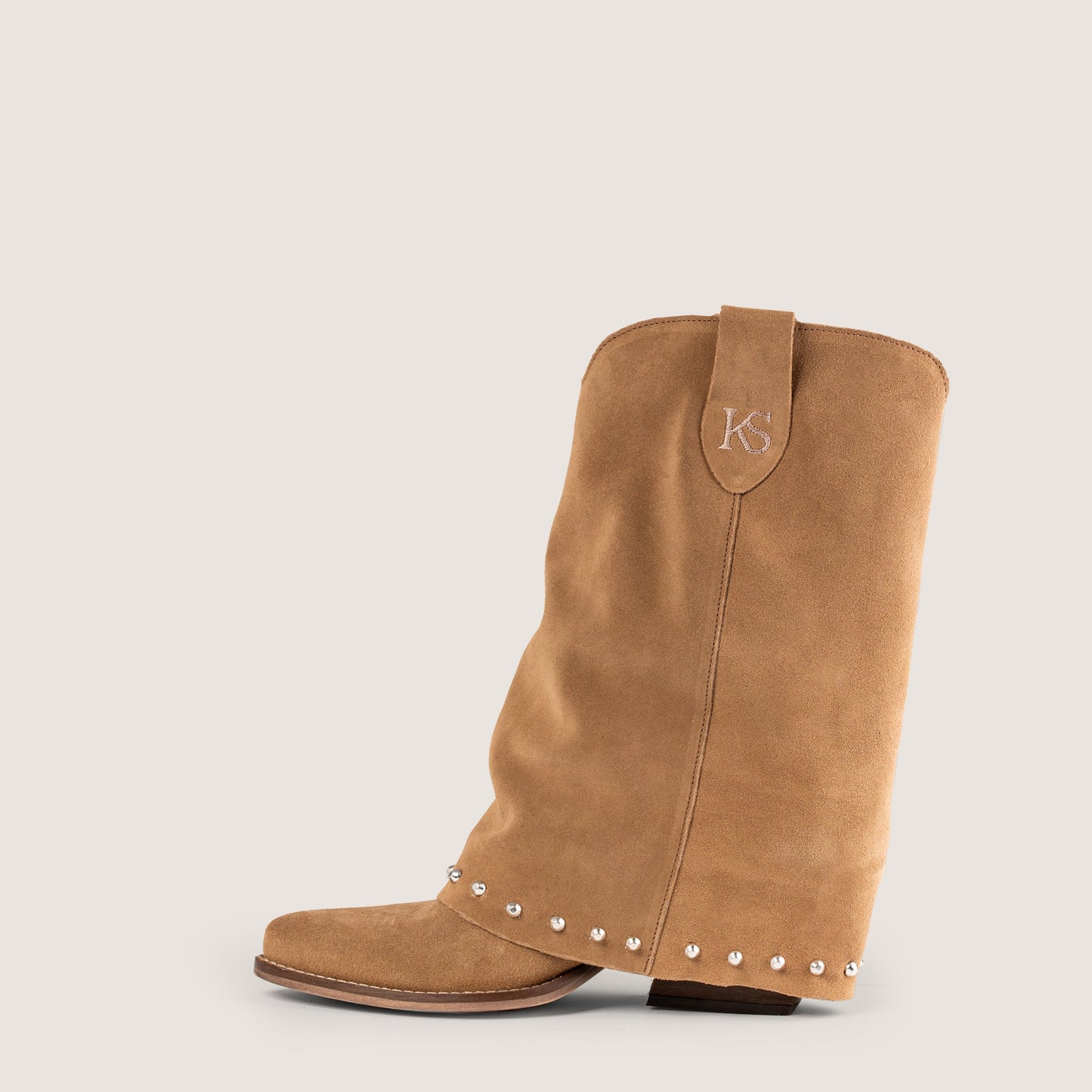 Stivaletti Texani Sidney Taupe - KALI SHOES®