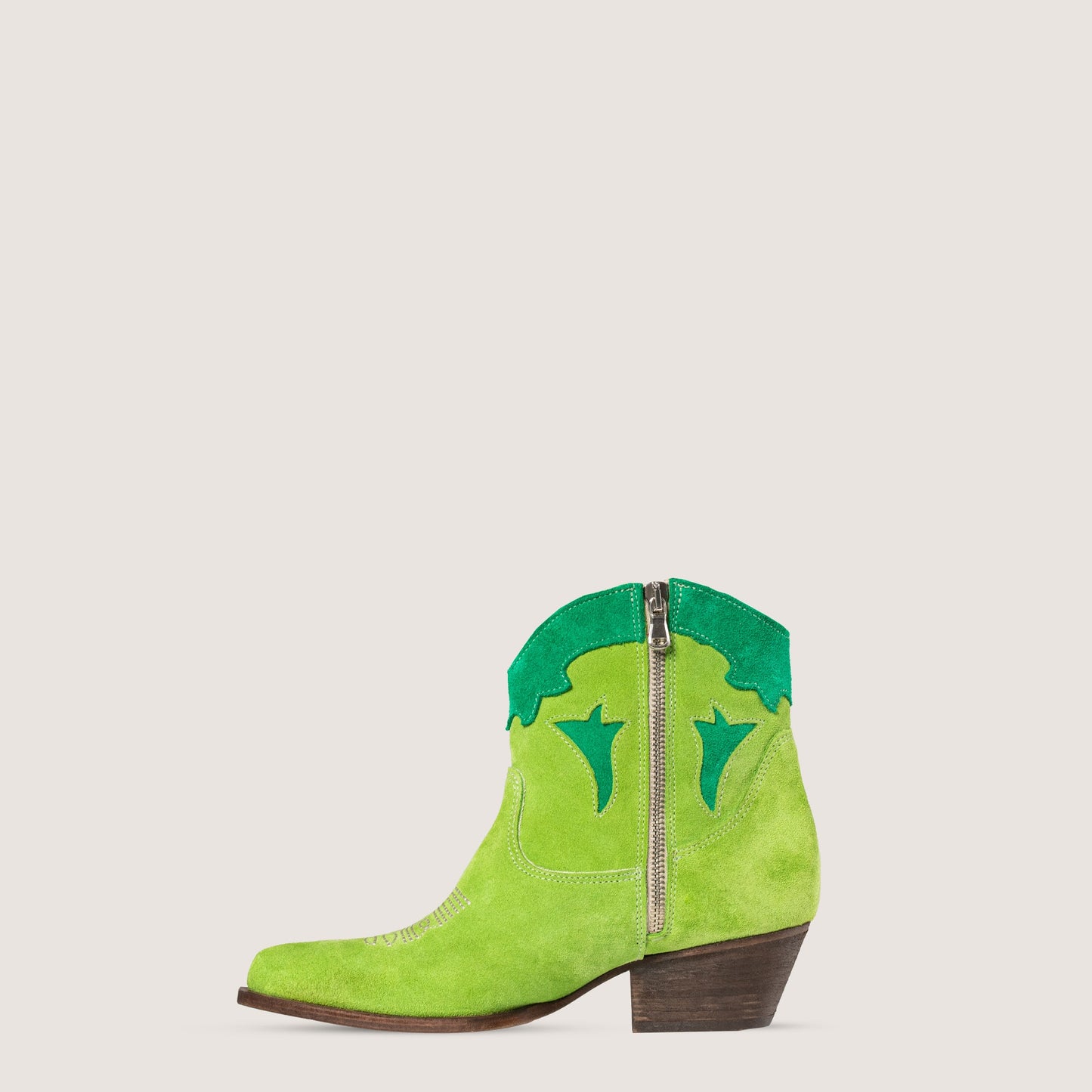 Stivaletti Texani Vicky Lime - KALI SHOES®