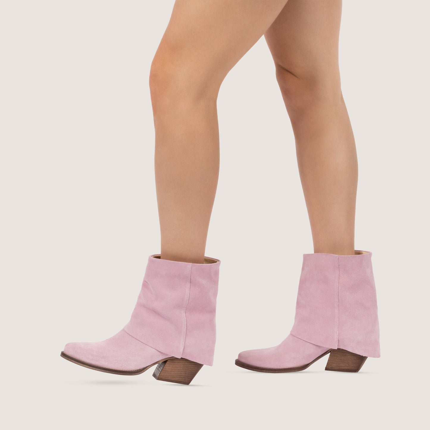 Stivaletti Texani Vittoria Rosa - KALI SHOES®