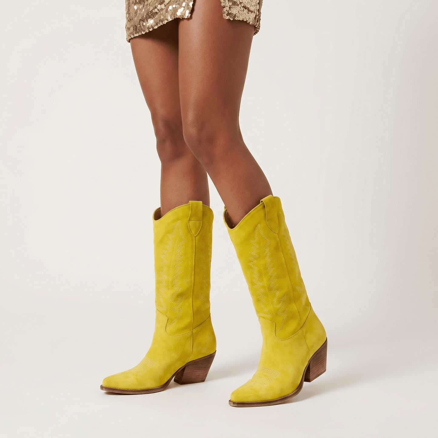 Stivali Texani Dallas Midi Bergamot - KALI SHOES®