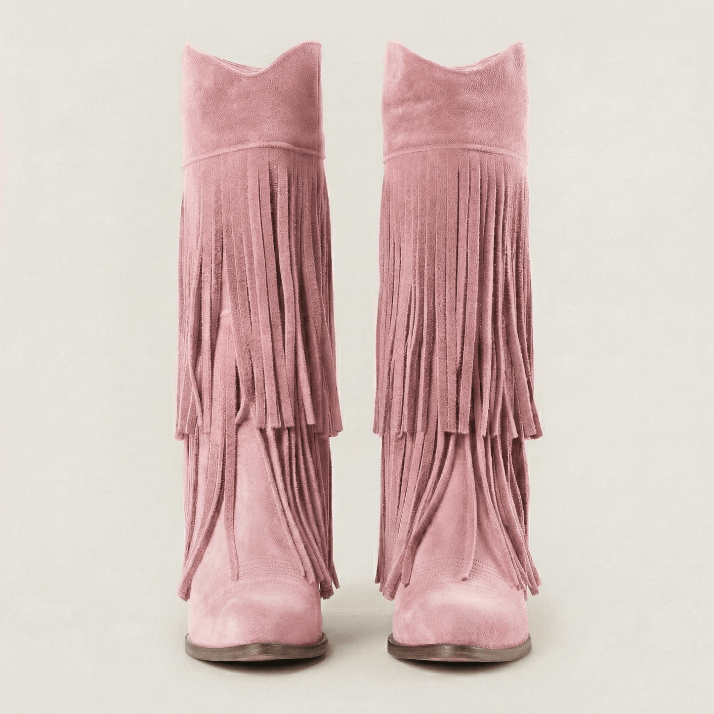 Stivali Texani Fryda Rosa - KALI SHOES®