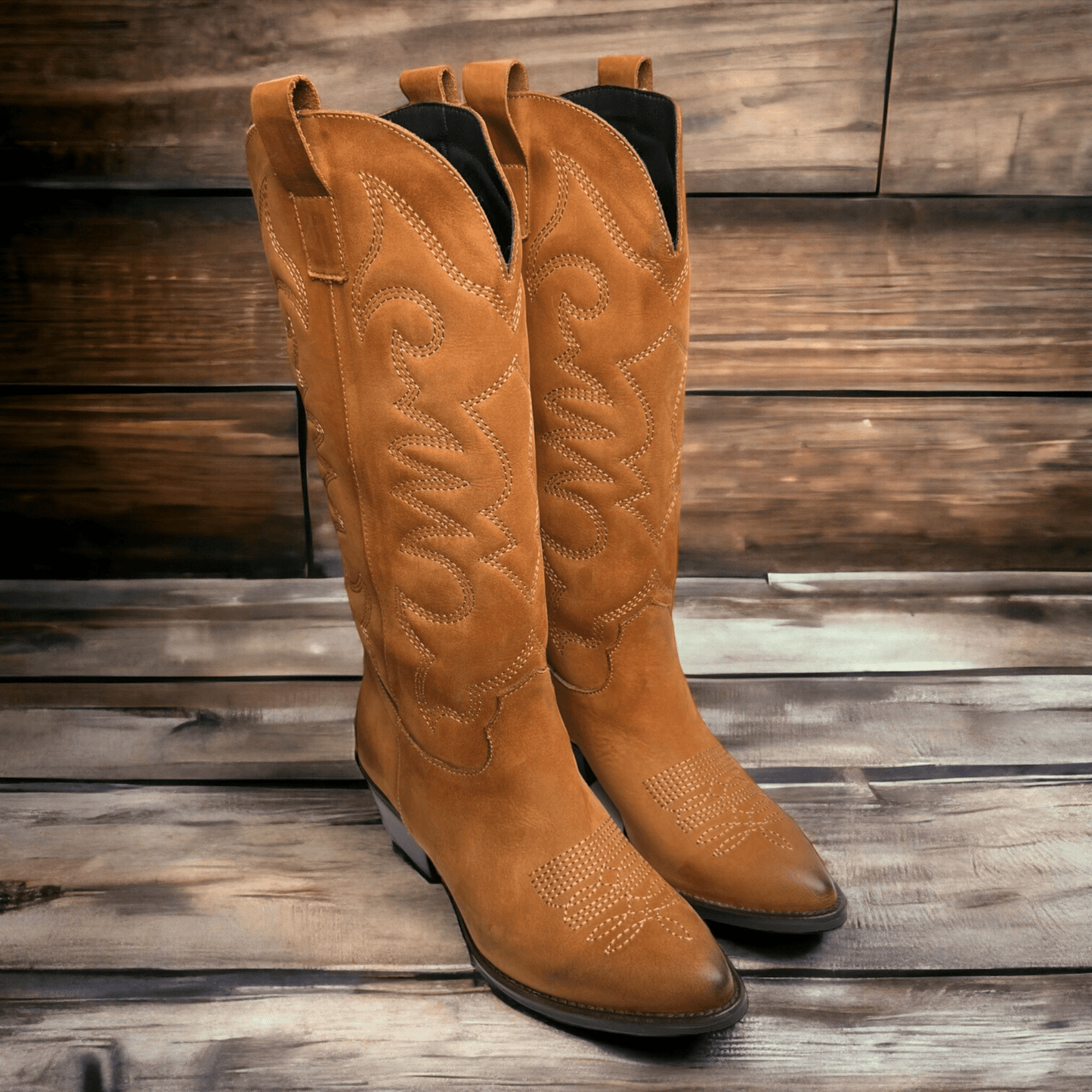 Stivali Texani Jennifer Cuoio - KALI SHOES®