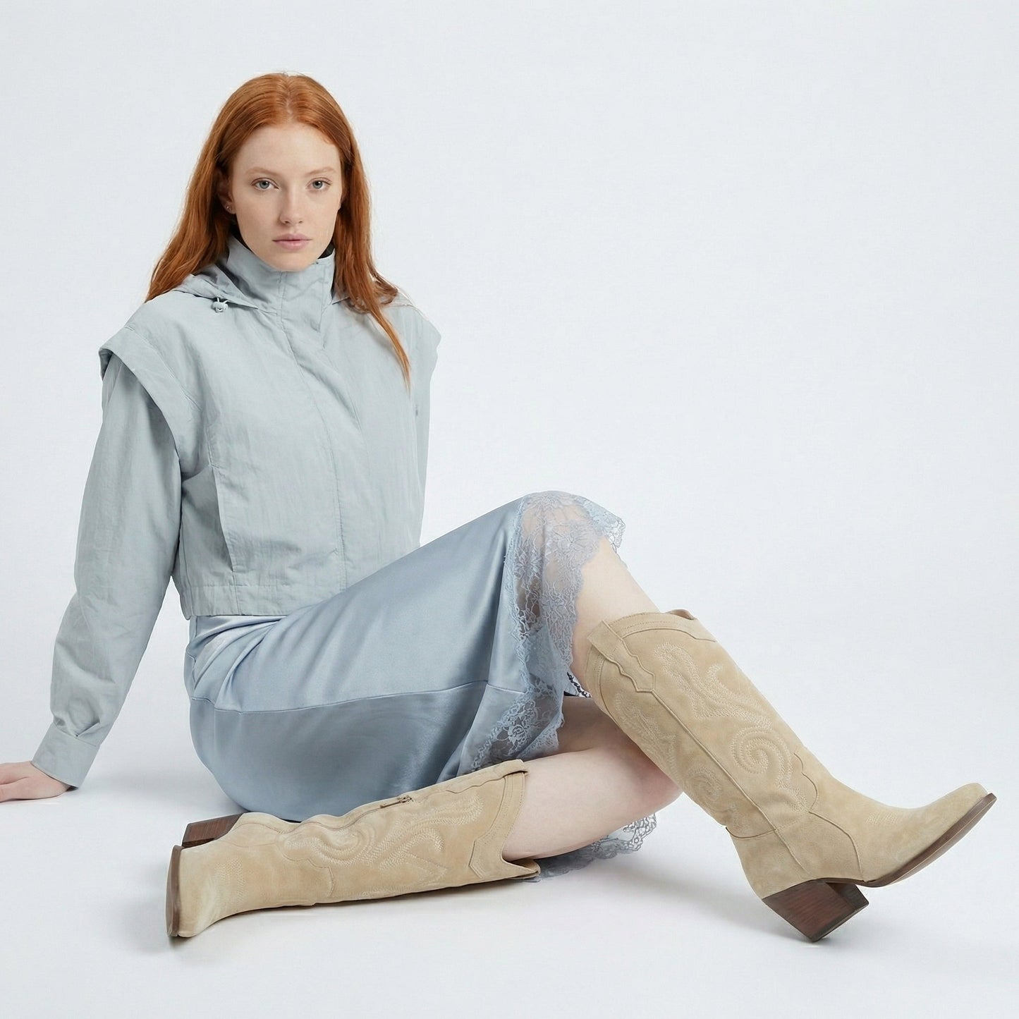 Stivali Texani Leonie Cereal - KALI SHOES®