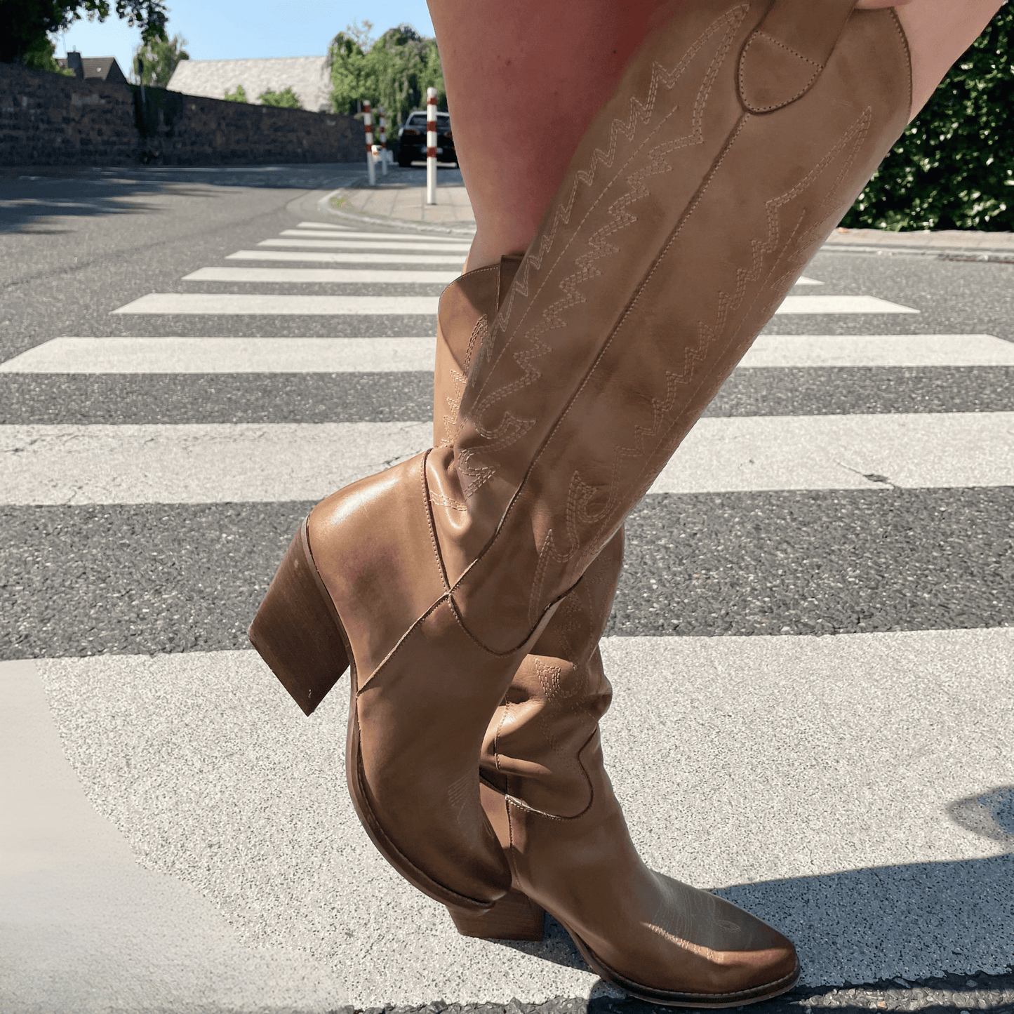 Stivali Texani Nabiki Sabbia - KALI SHOES®