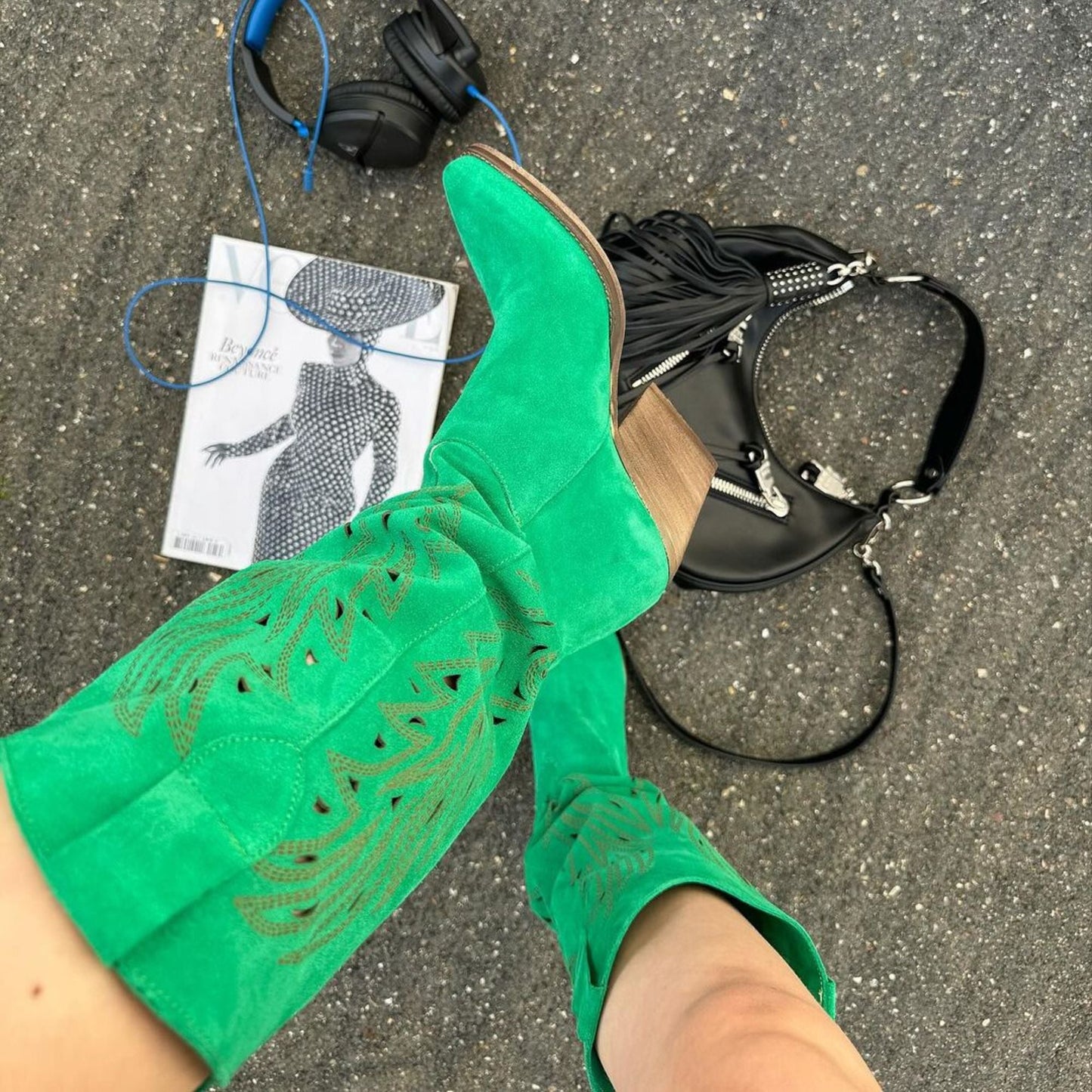 Stivali Texani Rea Grass - KALI SHOES®