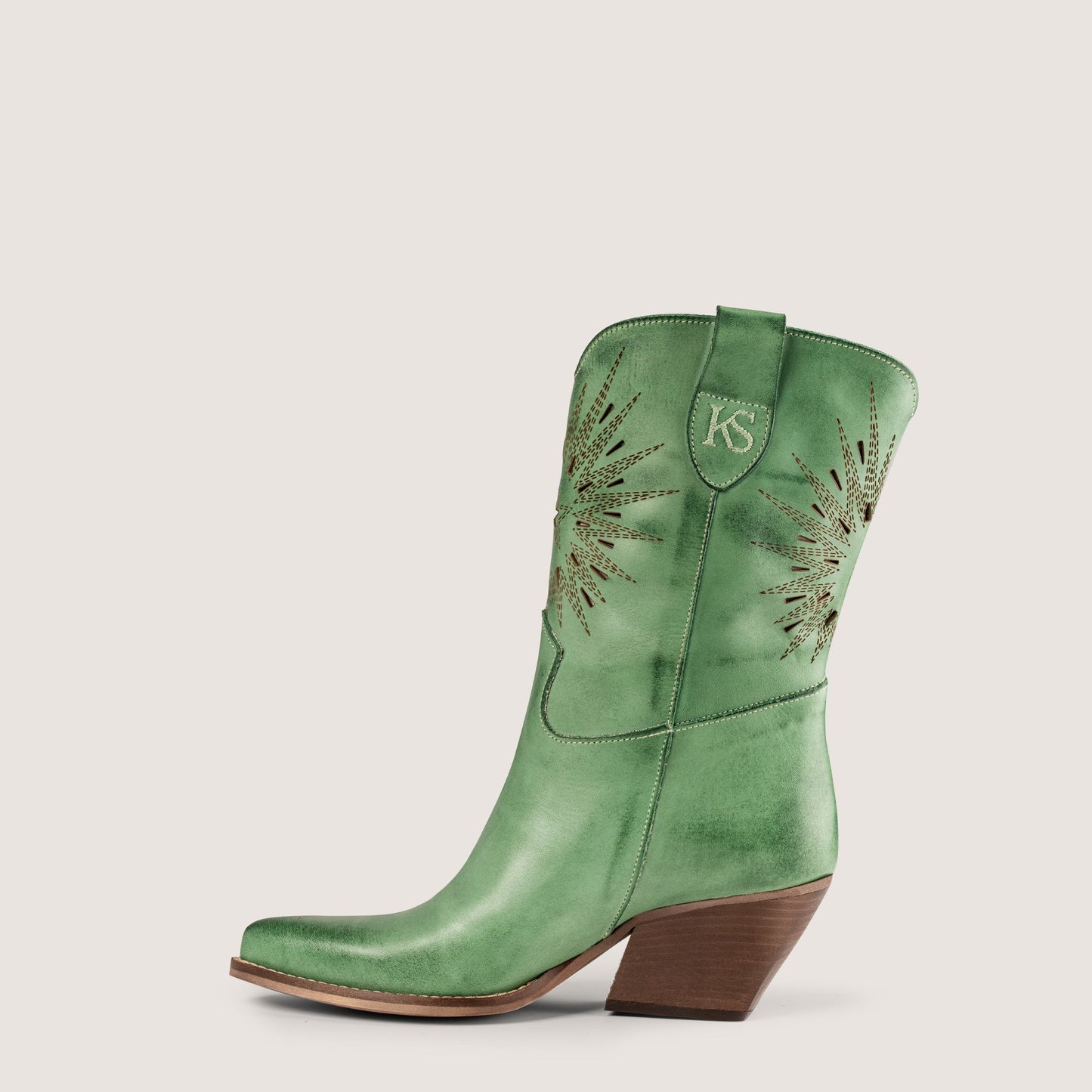 Stivali Texani Rio Brushed Sage - KALI SHOES®