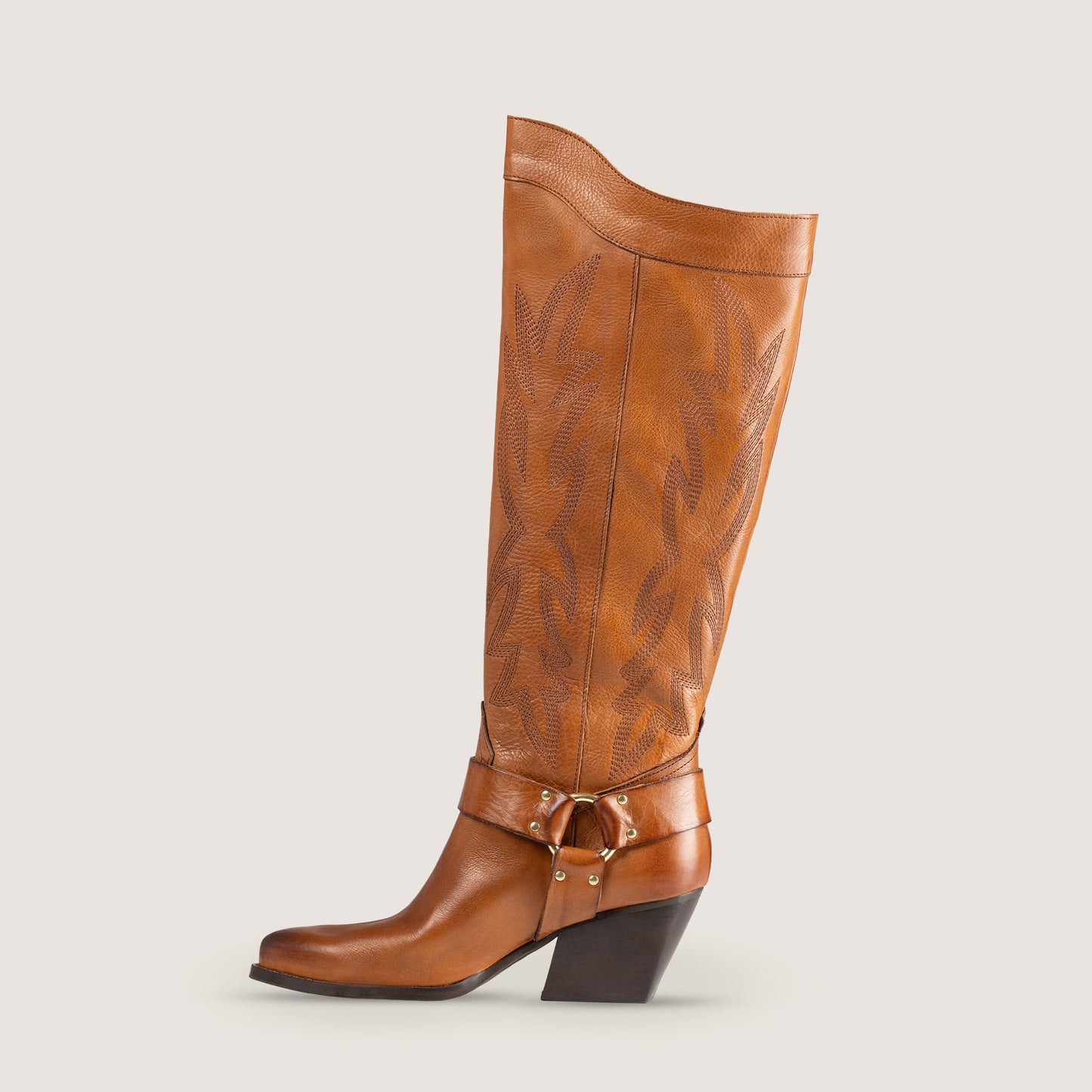 Stivali Texani Sierra Cognac - KALI SHOES®