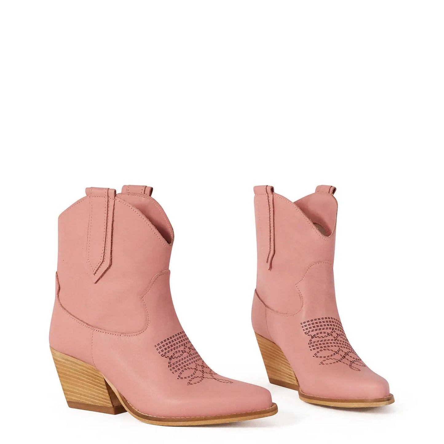 Stivaletti Texani Leila Sweet - Pink - KALI SHOES®