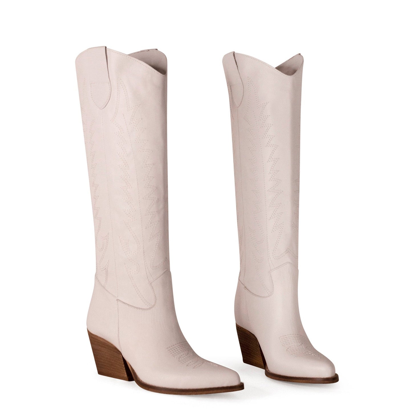 Stivali Texani Kelly White - KALI SHOES®