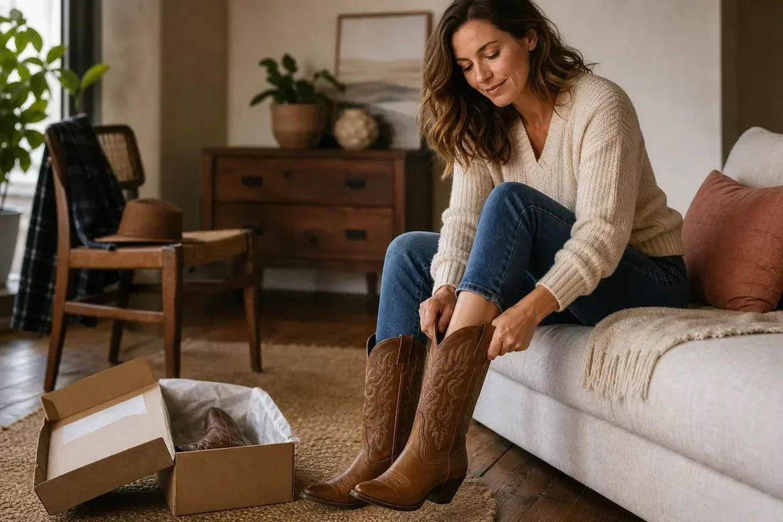 Come scegliere la taglia giusta per i tuoi stivali texani - KALI SHOES®