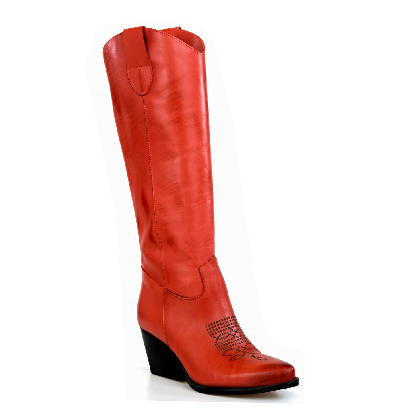 Clayton Red Texan Boots