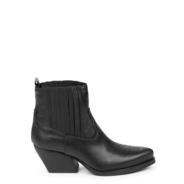 Texan Ankle Boots Cody Black