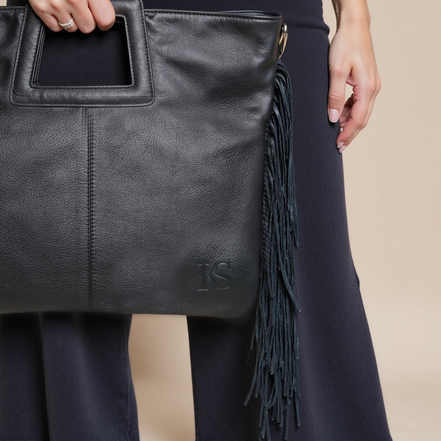 Iris Black Bag