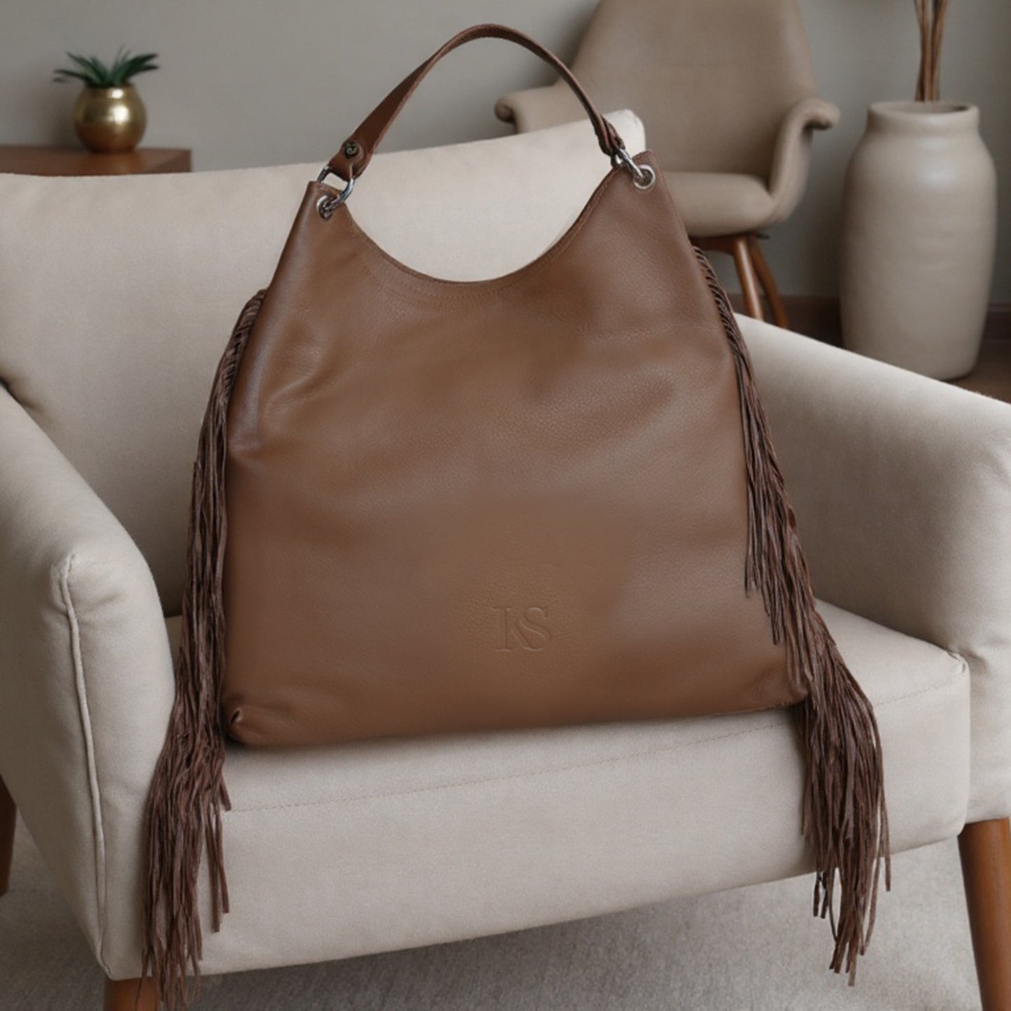 Borsa Kora Cognac