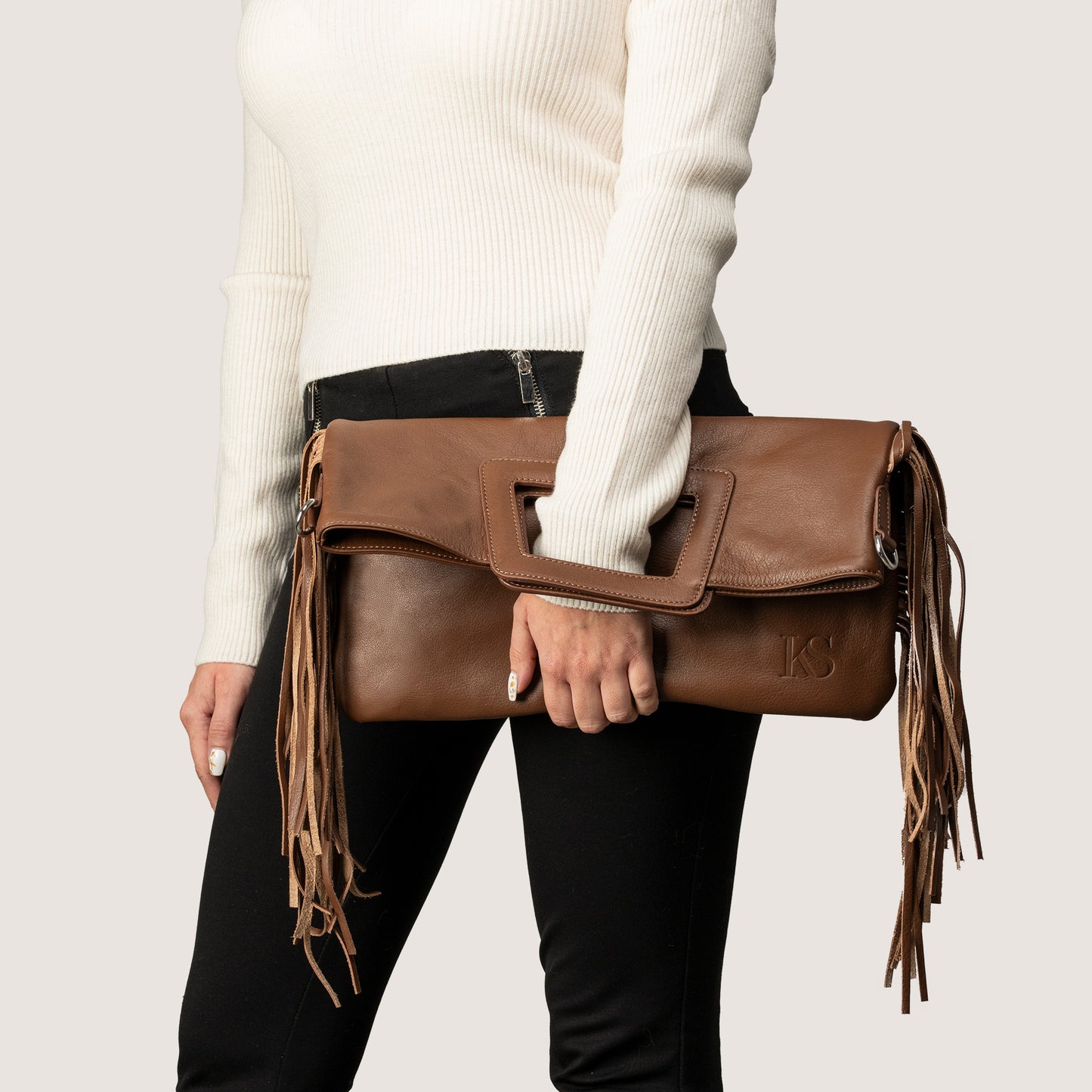 Bag Iris Leather Brown