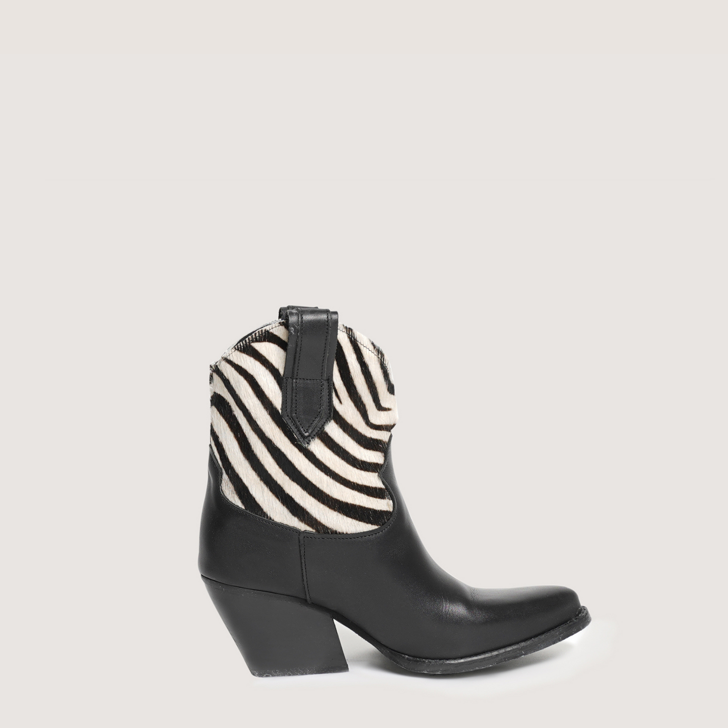 Leila Texan Ankle Boots Cavallino