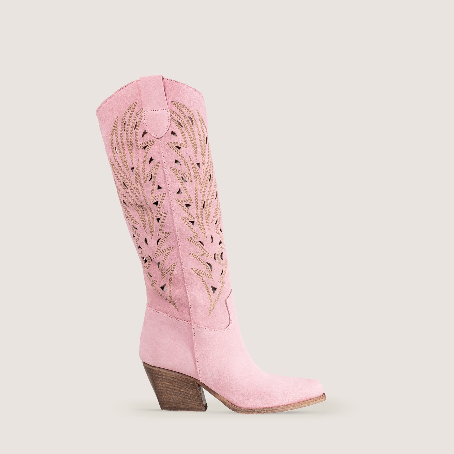 Botas Texanas Rea Rosa