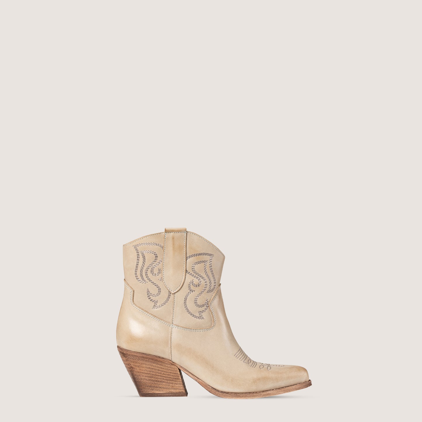 Bottines Texanes Bradley Beige