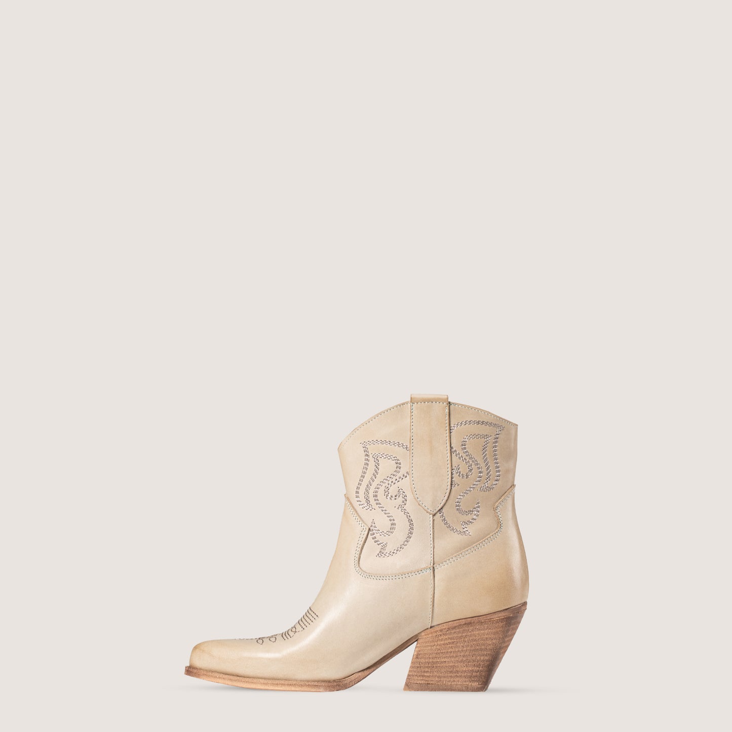 Bottines Texanes Bradley Beige