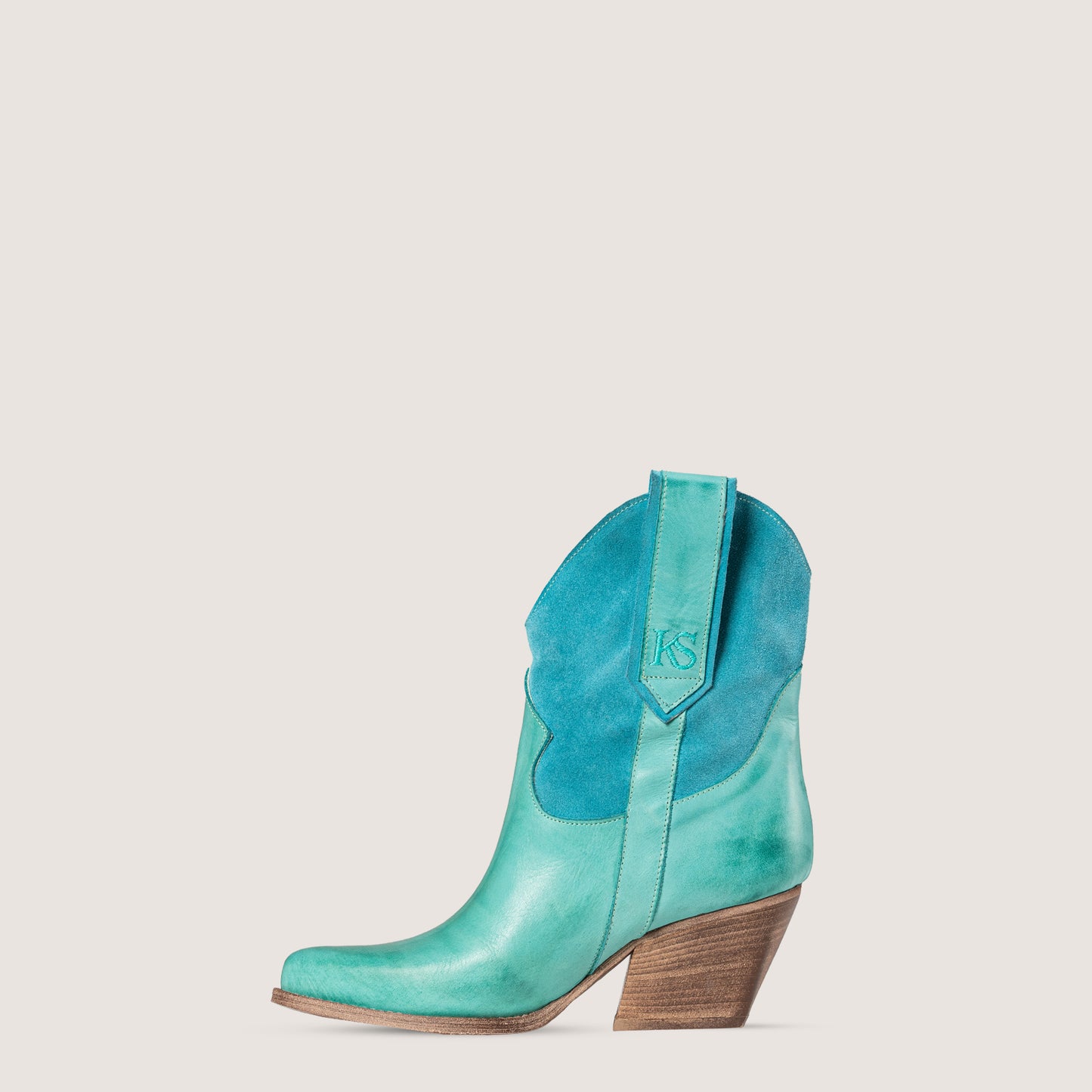 Maya Swift Turquoise Ankle Boots