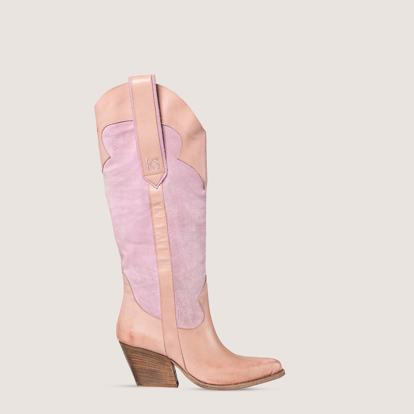 Maya Texan Boots Pink