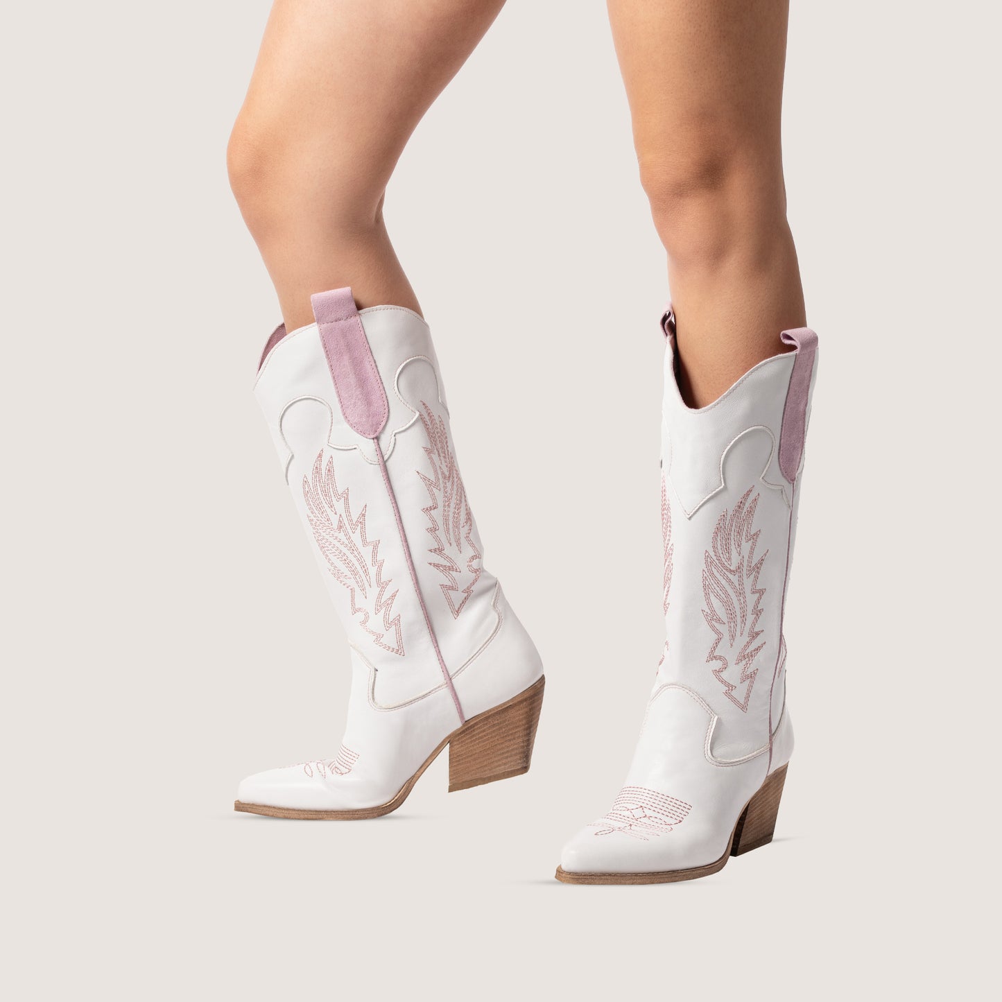 Bottes Texanes Savannah Blanc