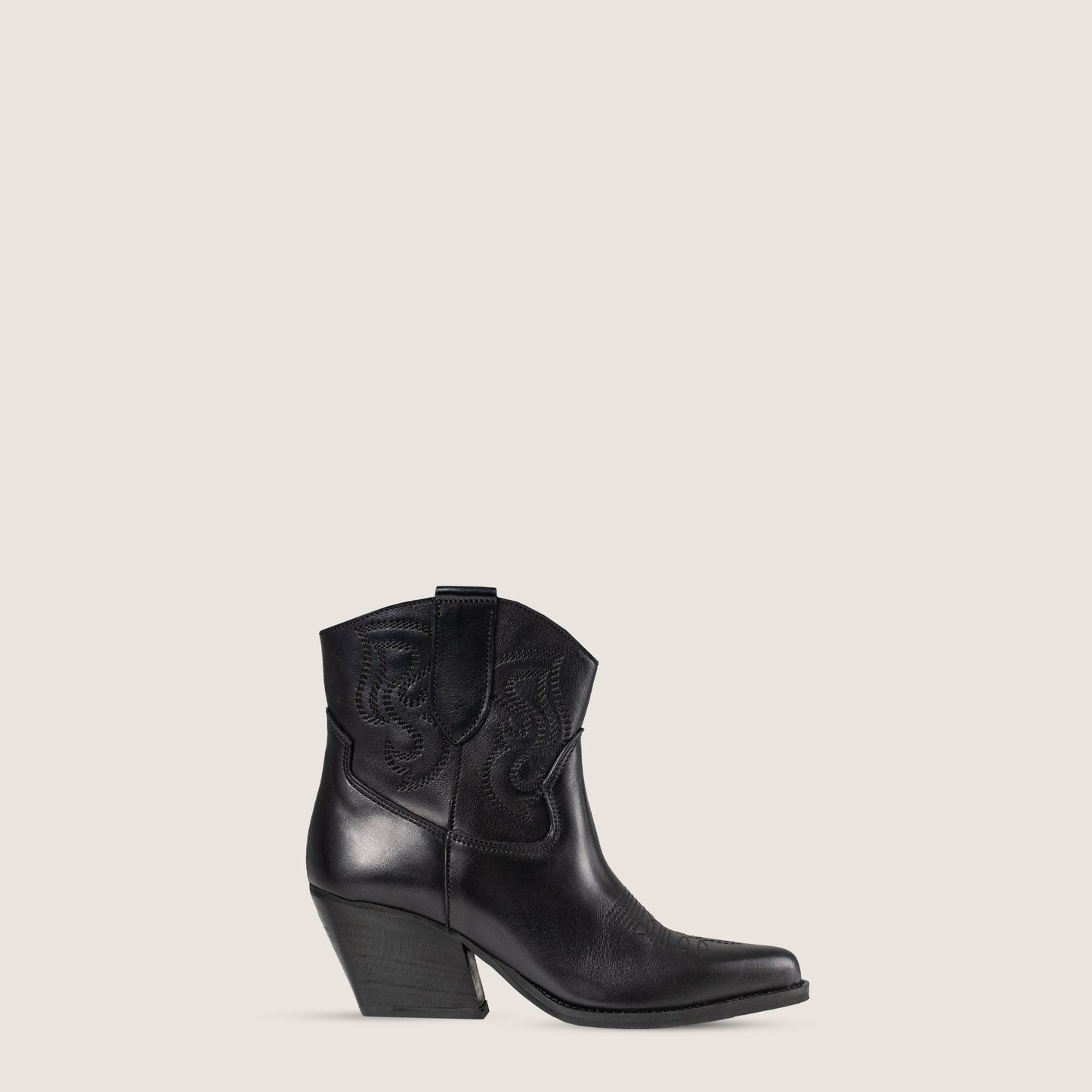 Bottines Texanes Bradley Noir