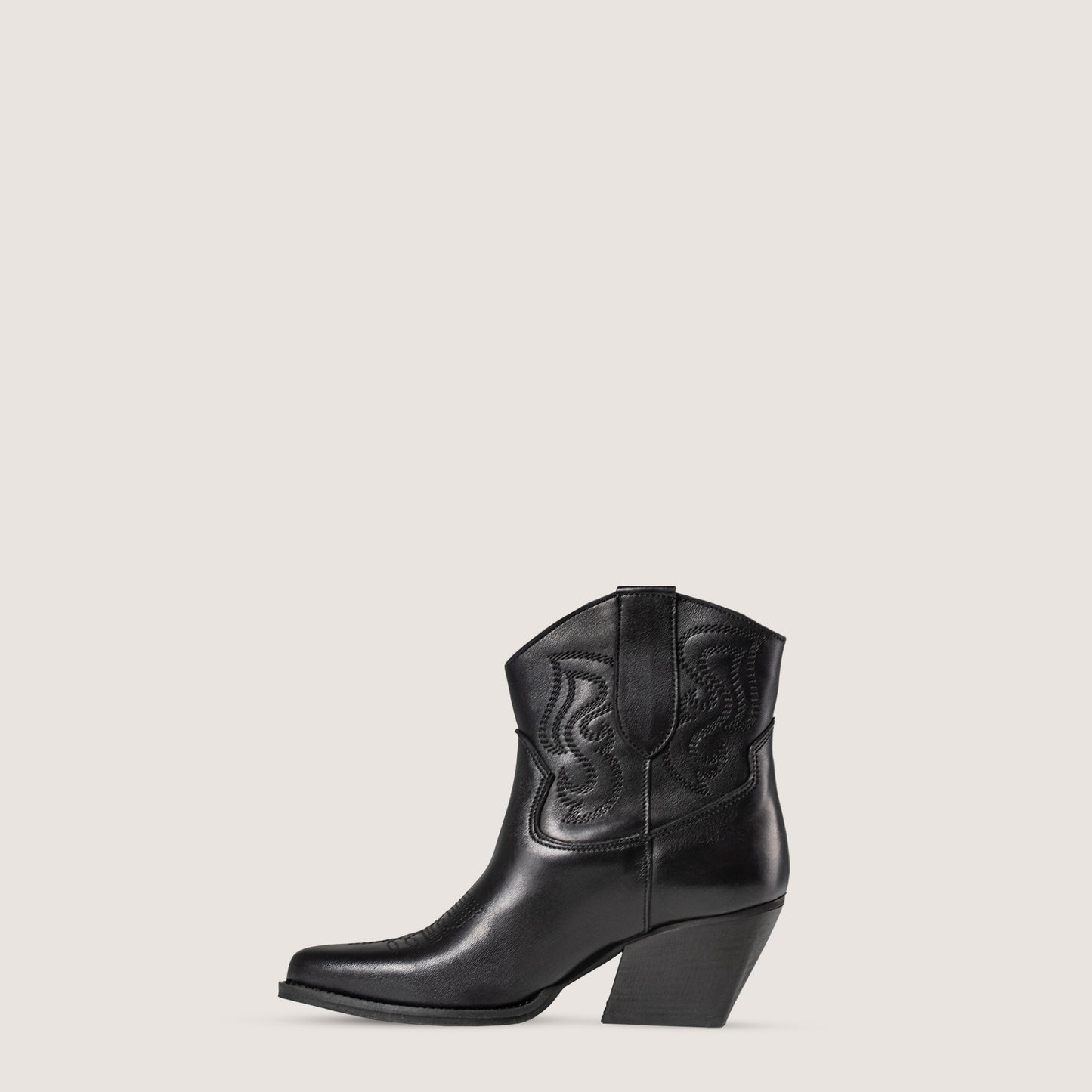 Bottines Texanes Bradley Noir