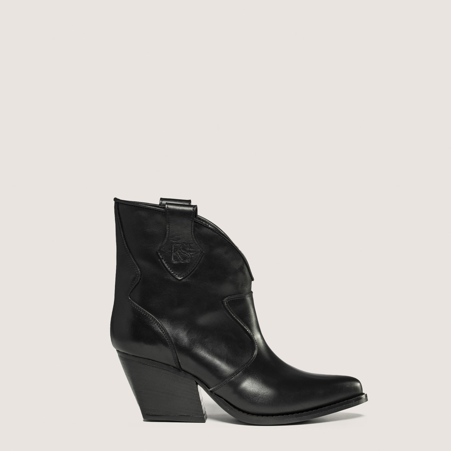 Bottines Texans Velvet Noir