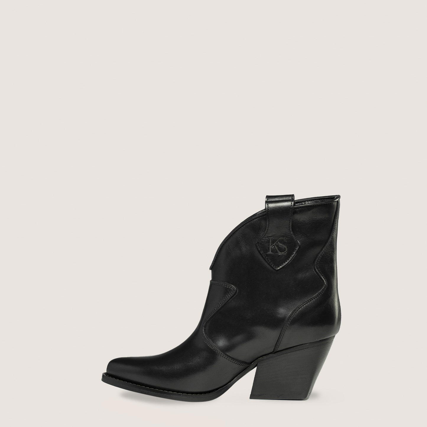 Bottines Texans Velvet Noir