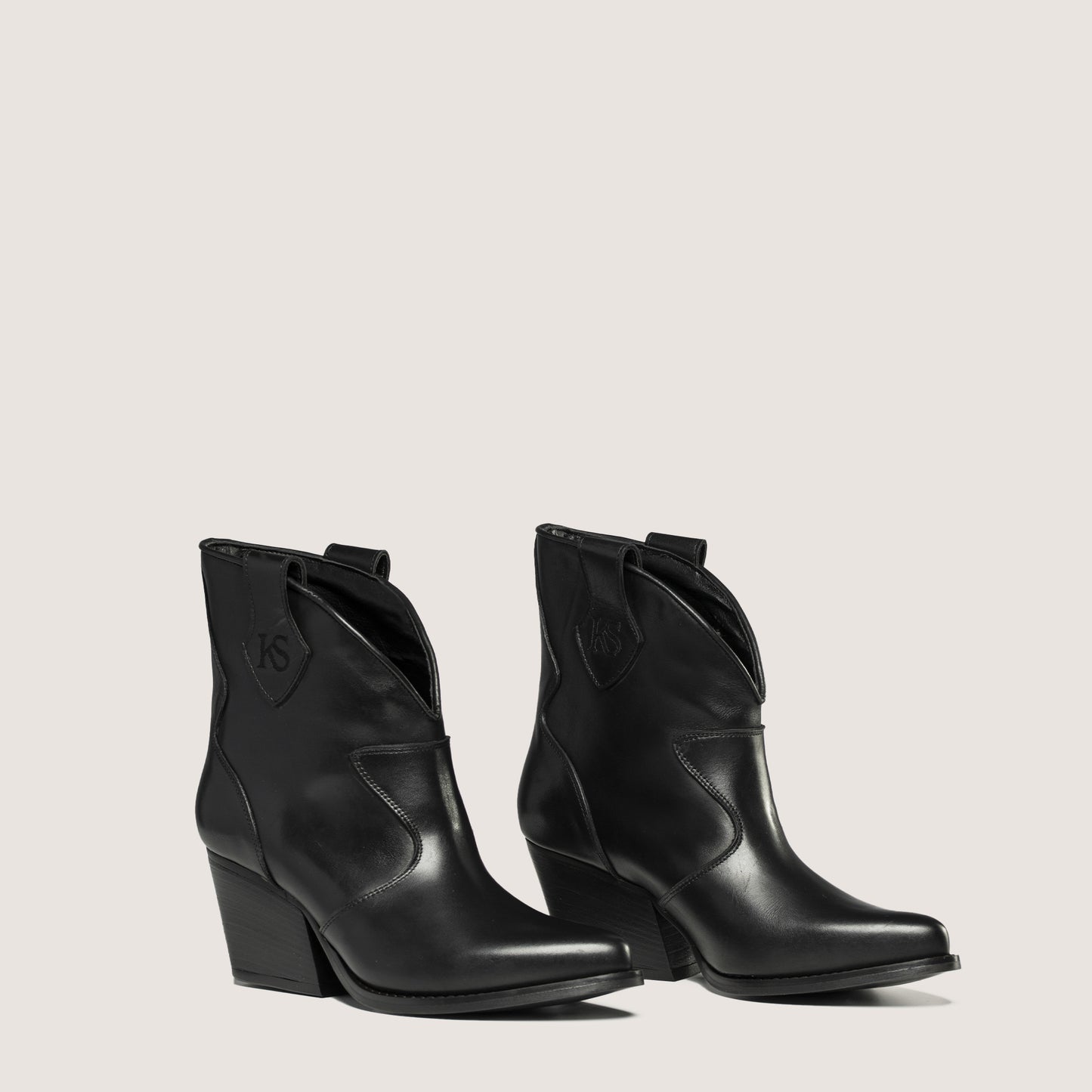 Bottines Texans Velvet Noir