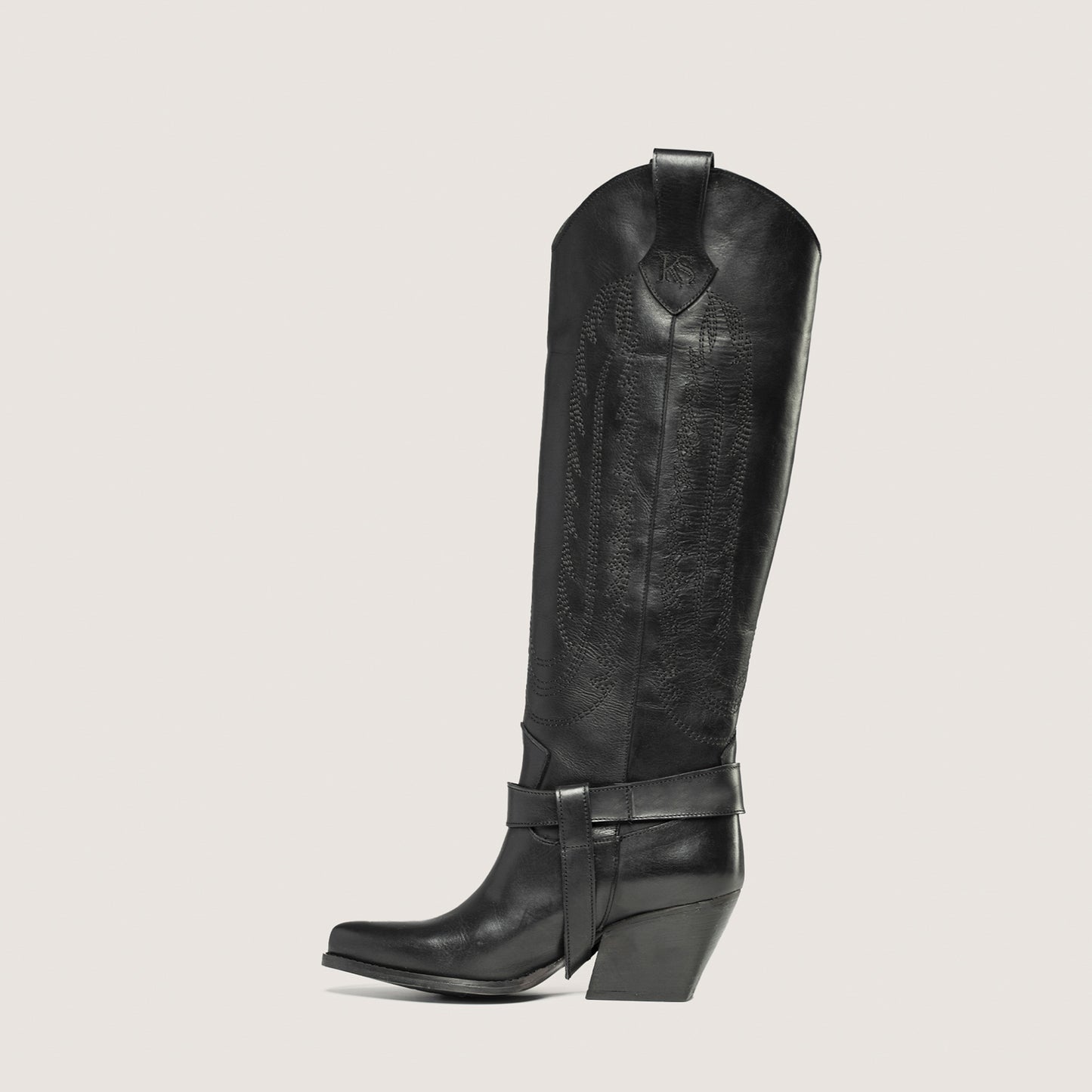 Bottes Texanes Kendall Noir