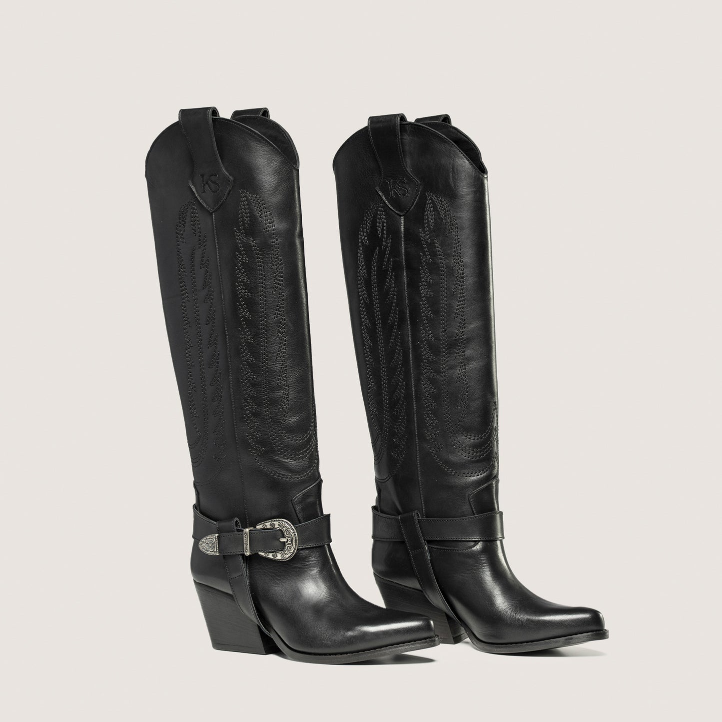 Bottes Texanes Kendall Noir