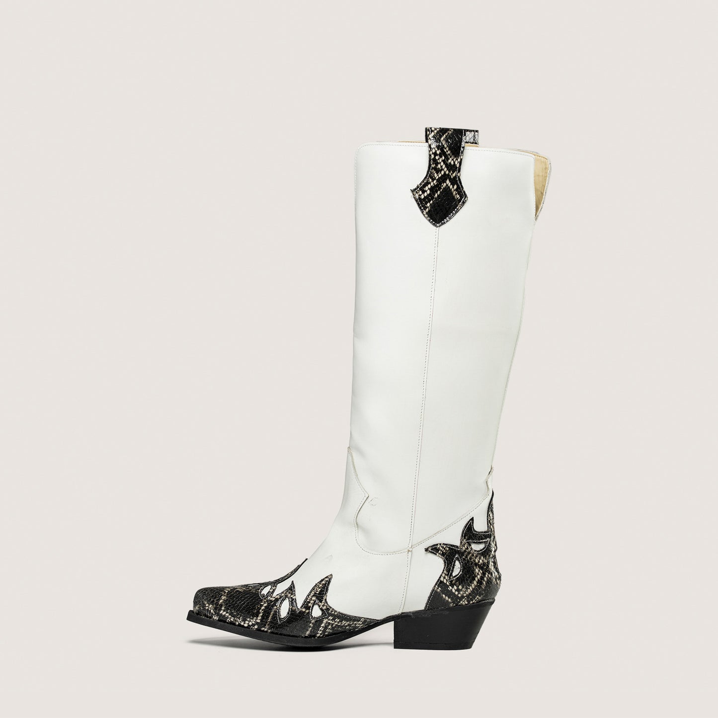 Bottes Texanes Utah Blanc