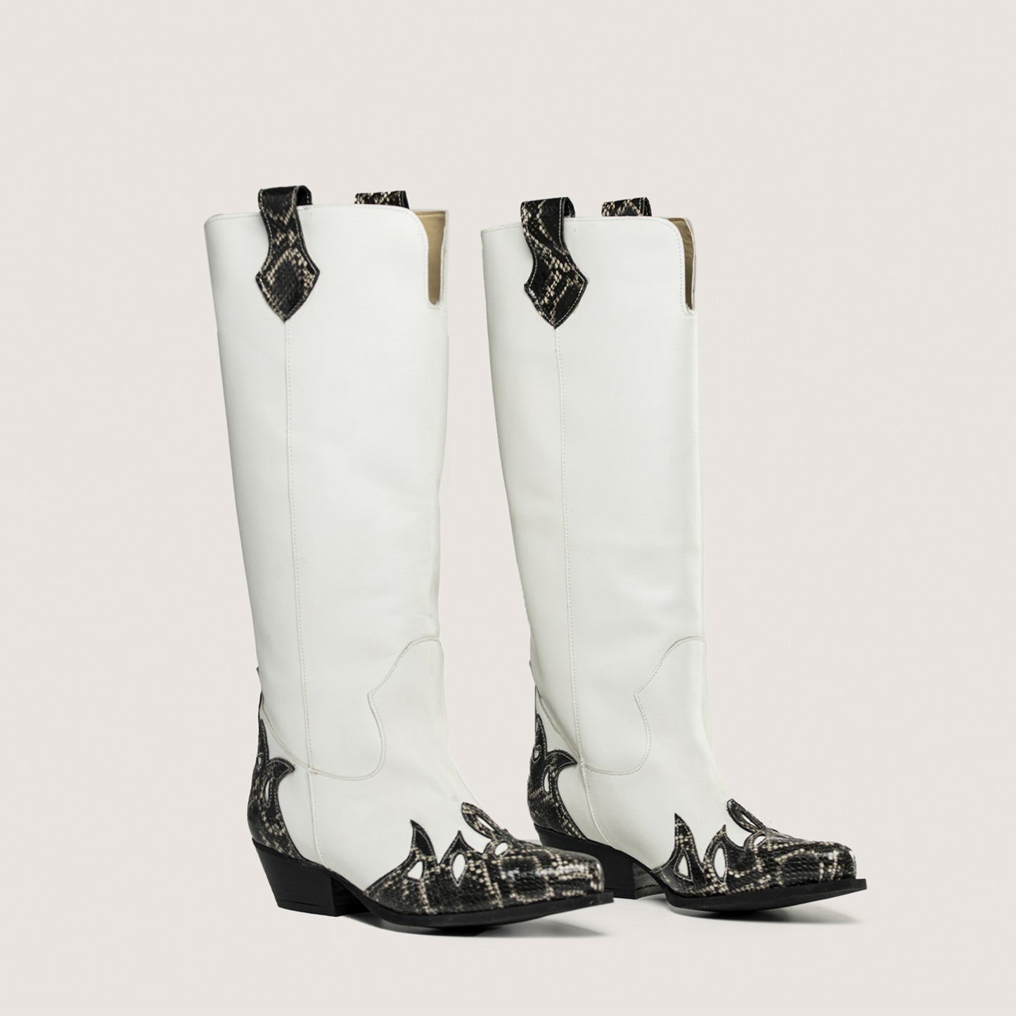 Bottes Texanes Utah Blanc