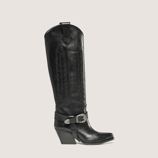 Botas Tejanas Kendall Negro