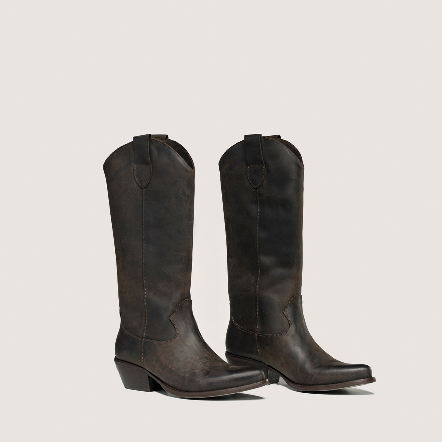 Madison dark brown Cowboy Boots