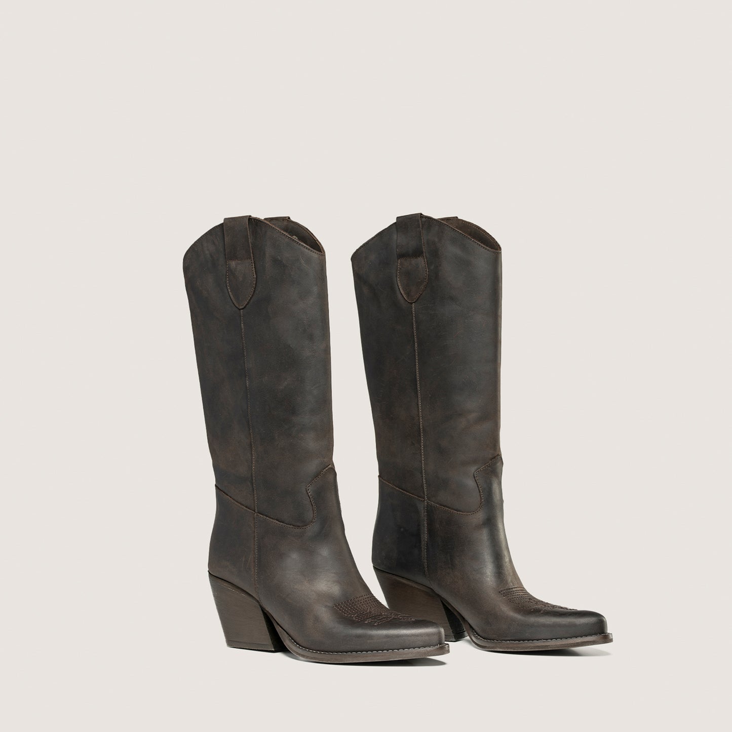 Madison dark brown Cowboy Boots