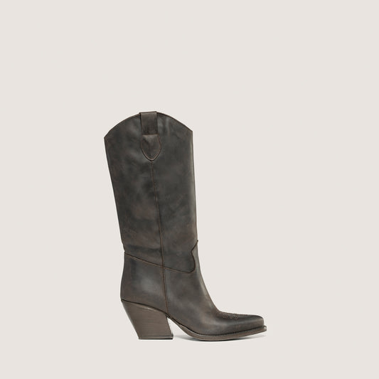 Madison dark brown Cowboy Boots