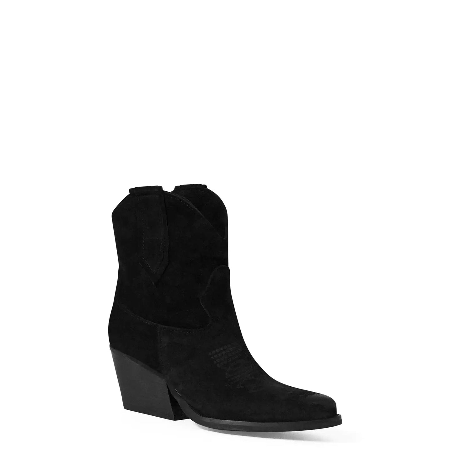 Nina Black Texan boots