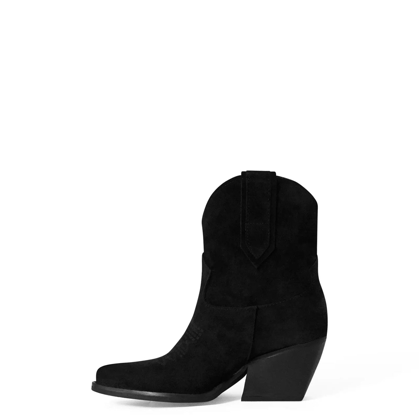 Nina Black Texan boots