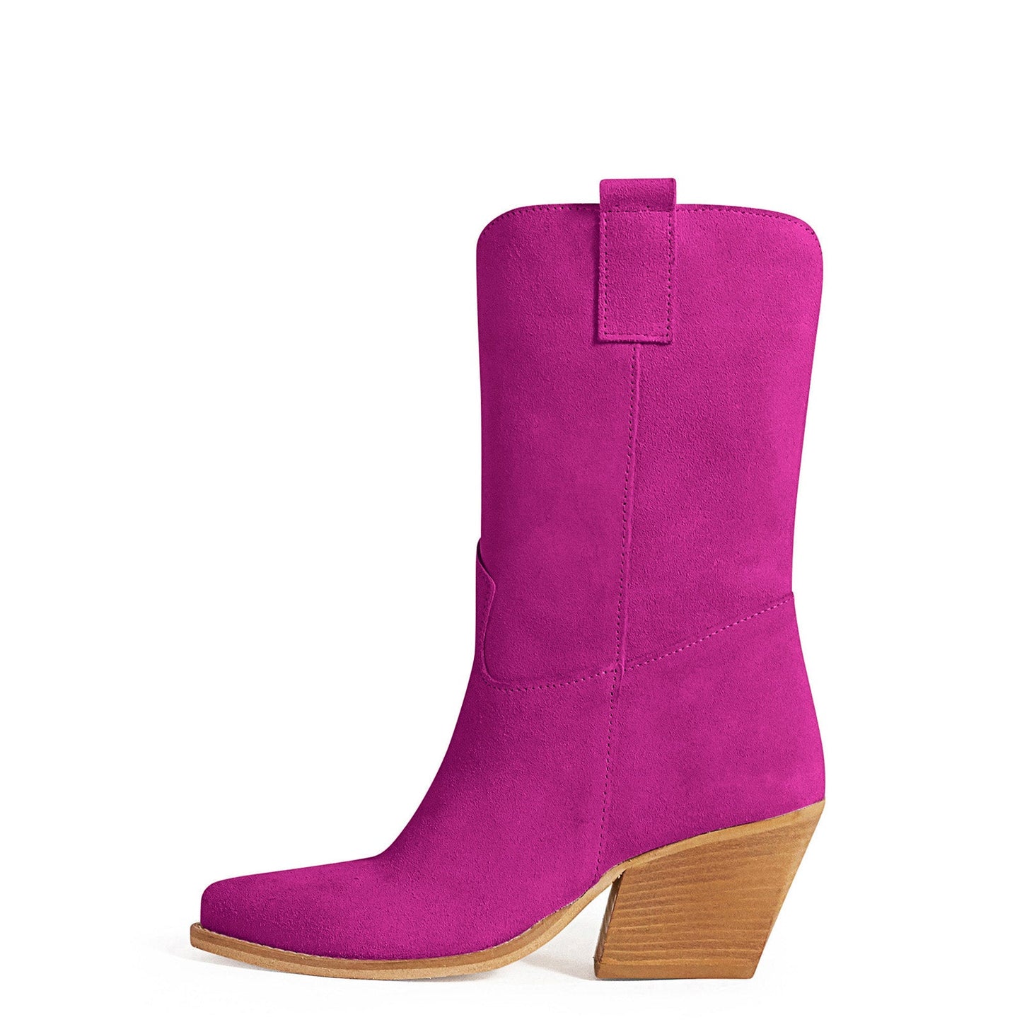 Bottines texanes Molly violette