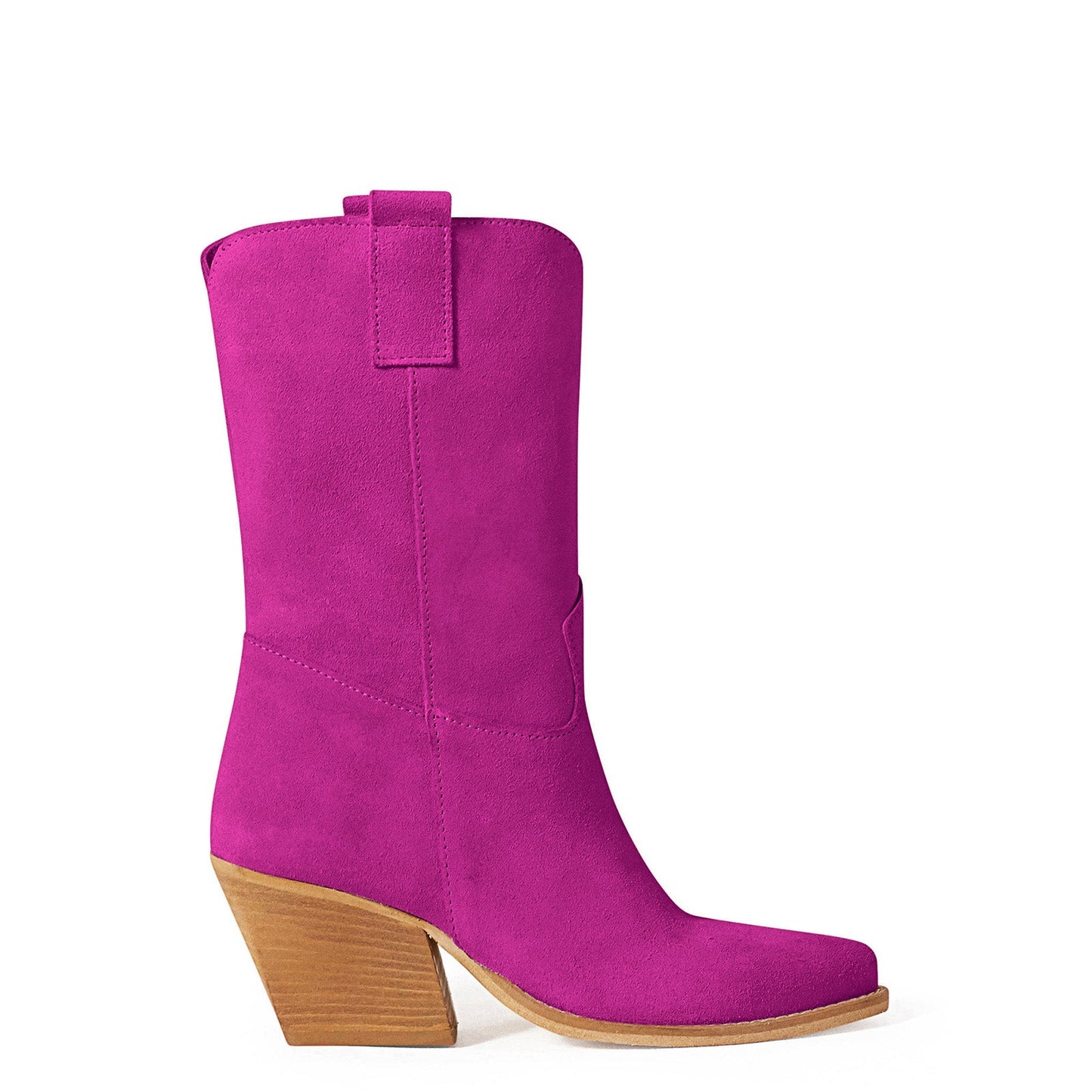 Bottines texanes Molly violette