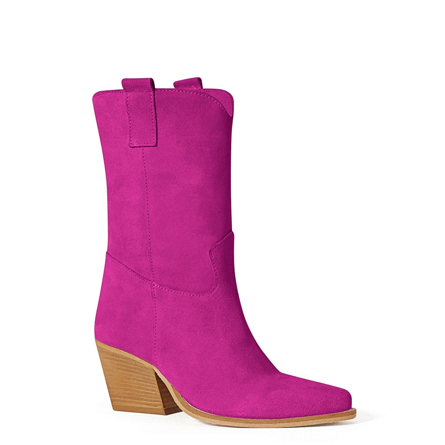 Bottines texanes Molly violette